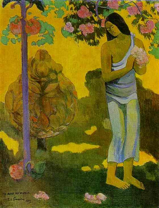 The month of Maria (1899) Paul Gauguin tablo - Dekolata