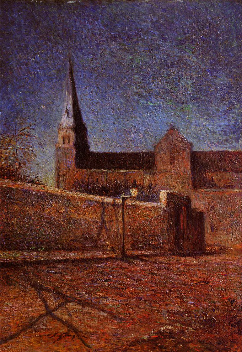Vaugirard church (1879) Paul Gauguin tablo - Dekolata