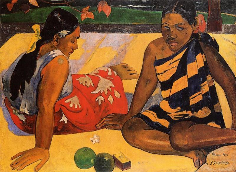 What's New (1892) Paul Gauguin tablo - Dekolata