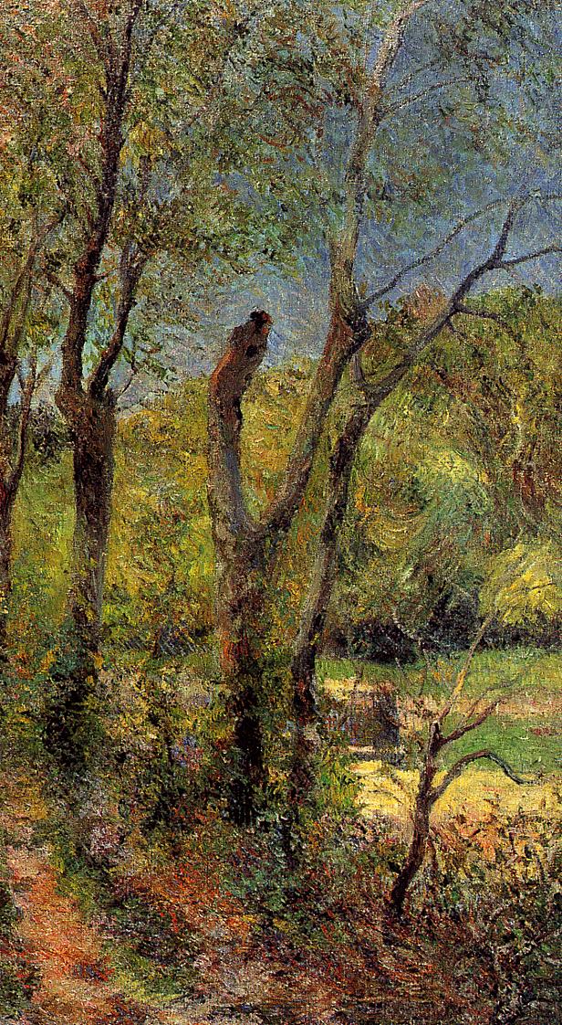 Willows (1885) Paul Gauguin tablo - Dekolata