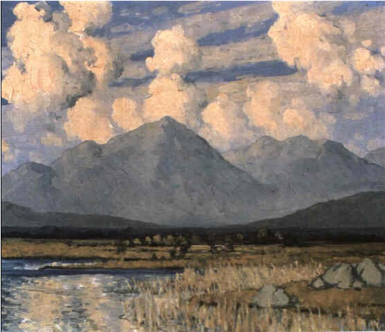 A Western Lough Paul Henry tablo - Dekolata