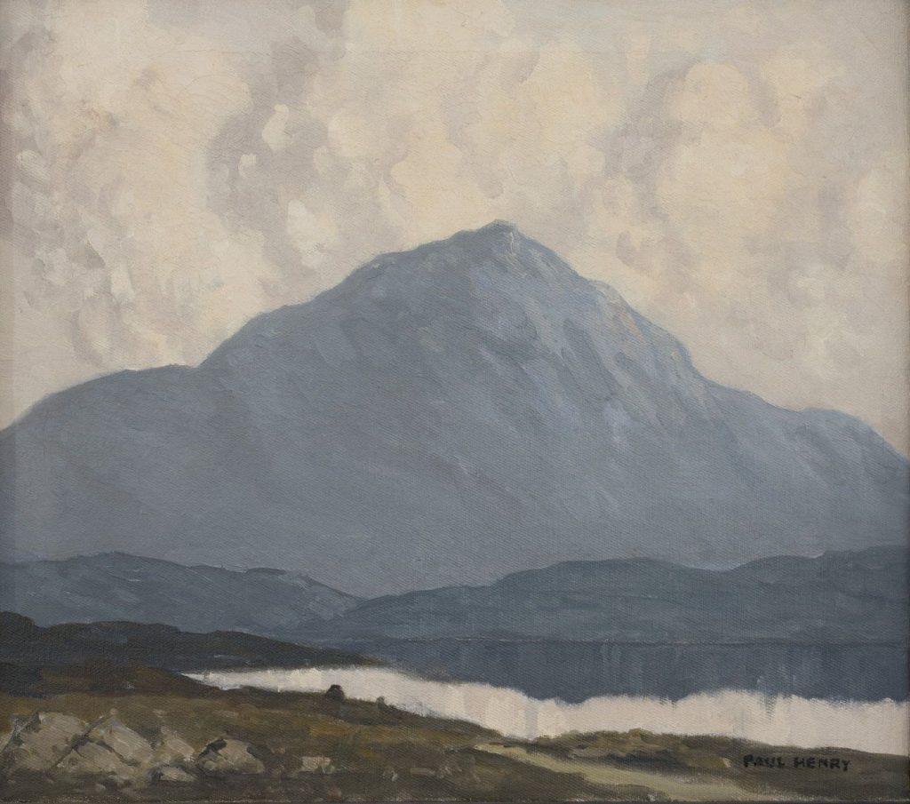 Errigal, Co. Donegal (1920) Paul Henry tablo - Dekolata