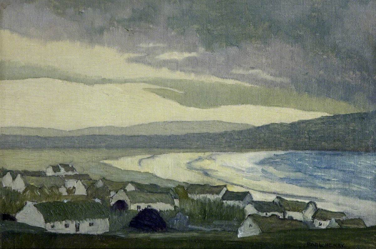 Keel, Achill (1919) Paul Henry tablo - Dekolata