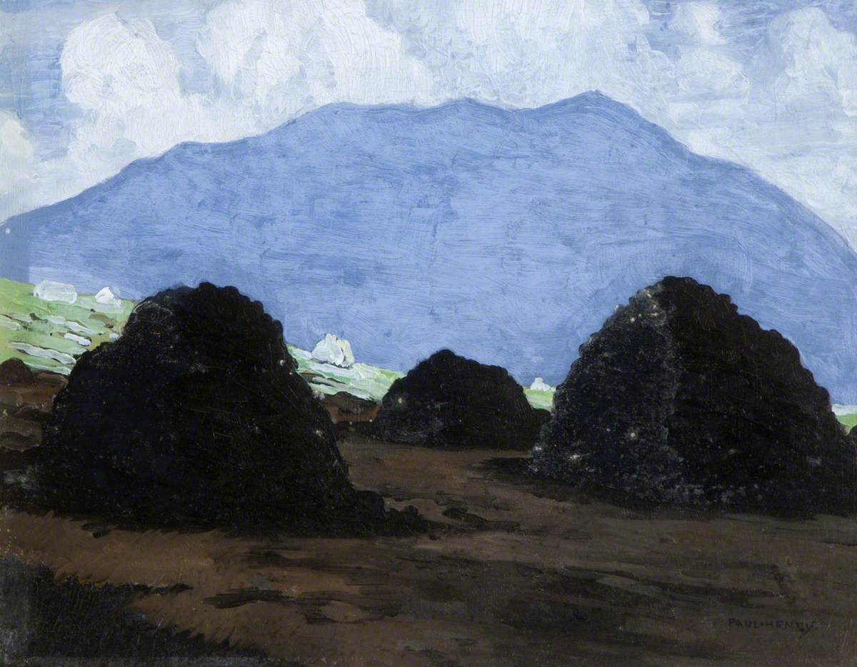 Landscape Paul Henry tablo - Dekolata