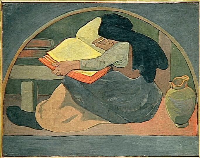 Grammar (1892) Paul Sérusier tablo - Dekolata