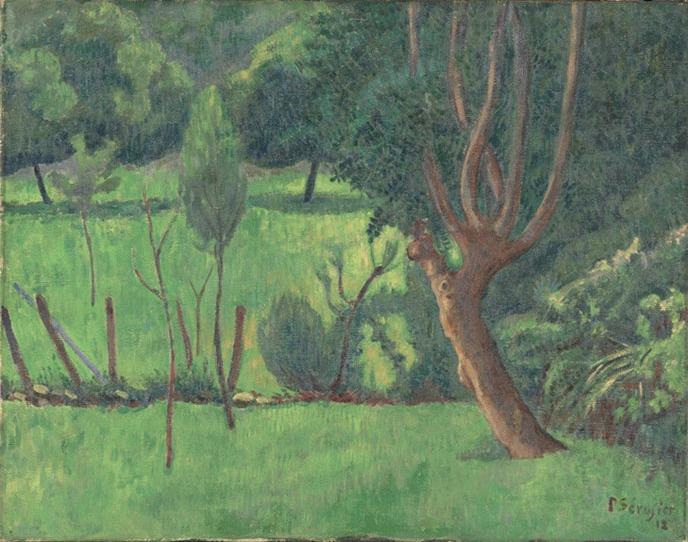 Landscape (1912) Paul Sérusier tablo - Dekolata