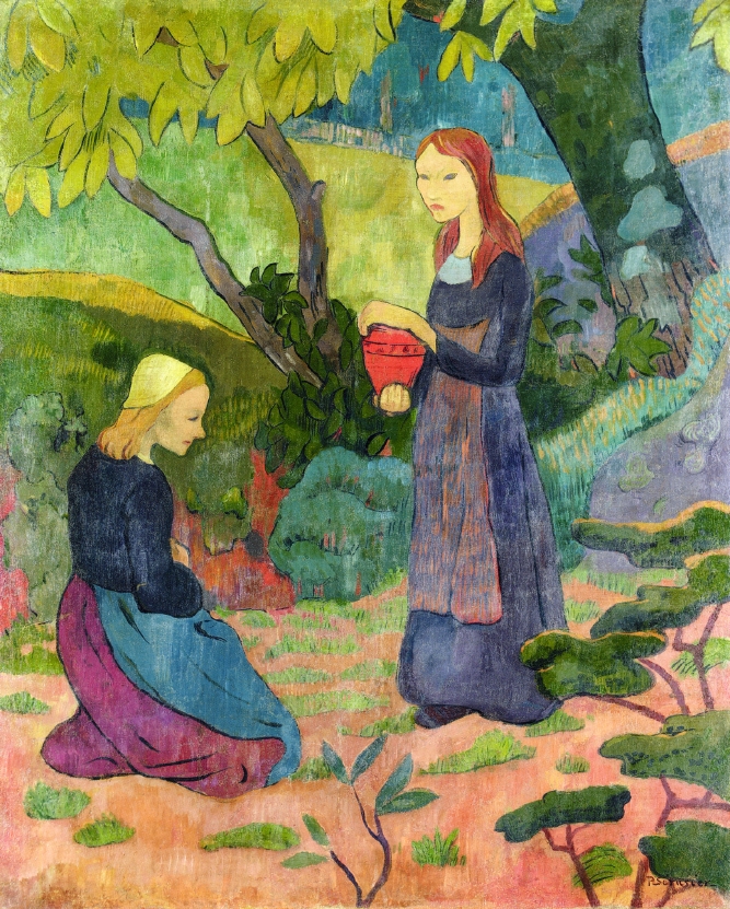 Madeline with the Offering (1892) Paul Sérusier tablo - Dekolata