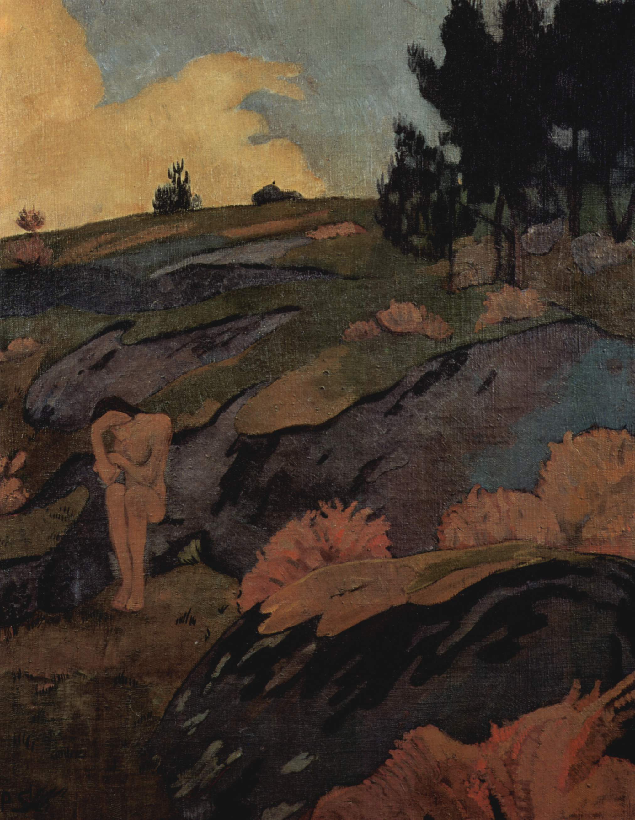 Melancholia, or Breton Eve (1890) – Paul Sérusier Tablo