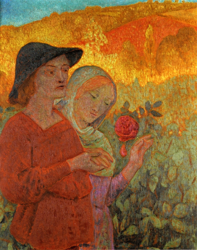 Mognonne Allons Voir si la Rose (1910) – Paul Sérusier Tablo