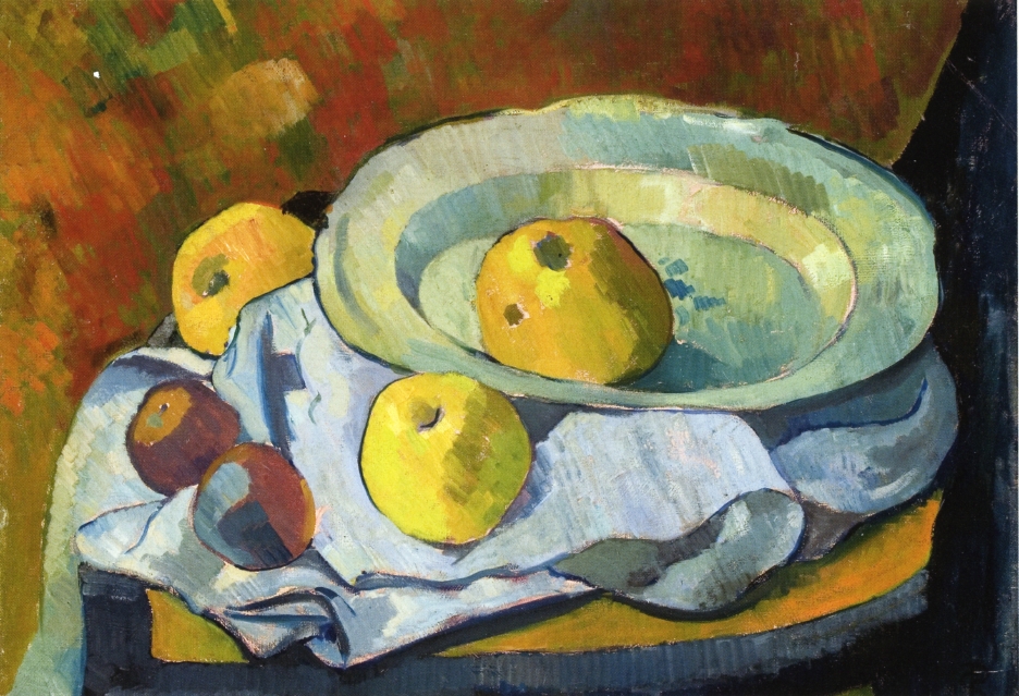 Plate of Apples (1891) Paul Sérusier tablo - Dekolata