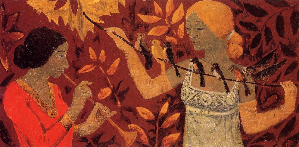 Scene (1912) Paul Sérusier tablo - Dekolata