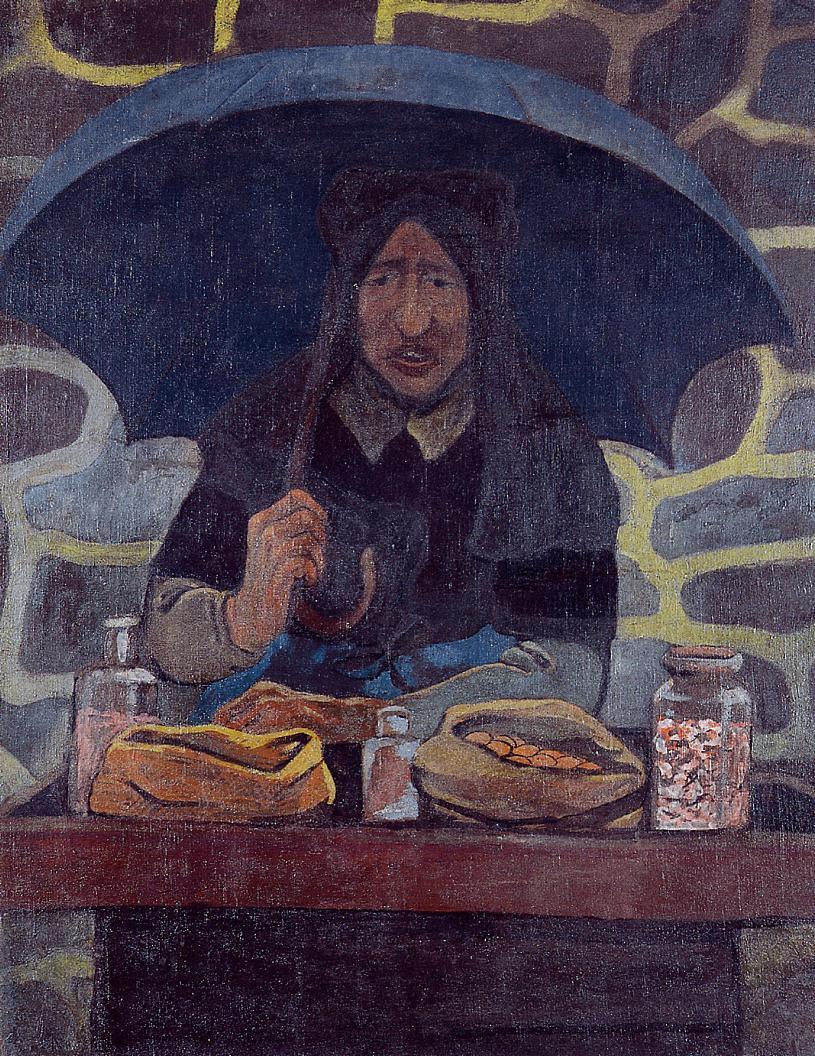 The Candy Merchant (1894) Paul Sérusier tablo - Dekolata