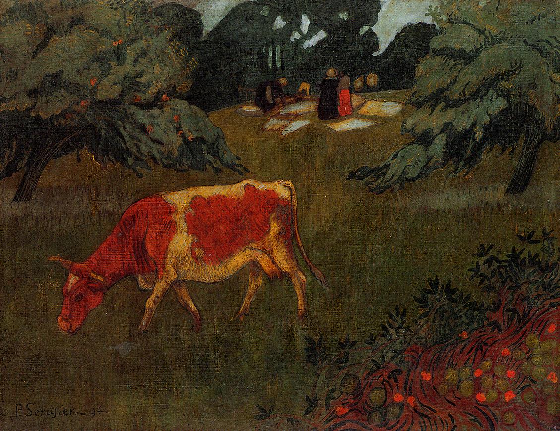 The Wash in a Large Meadow (1894) – Paul Sérusier Tablo