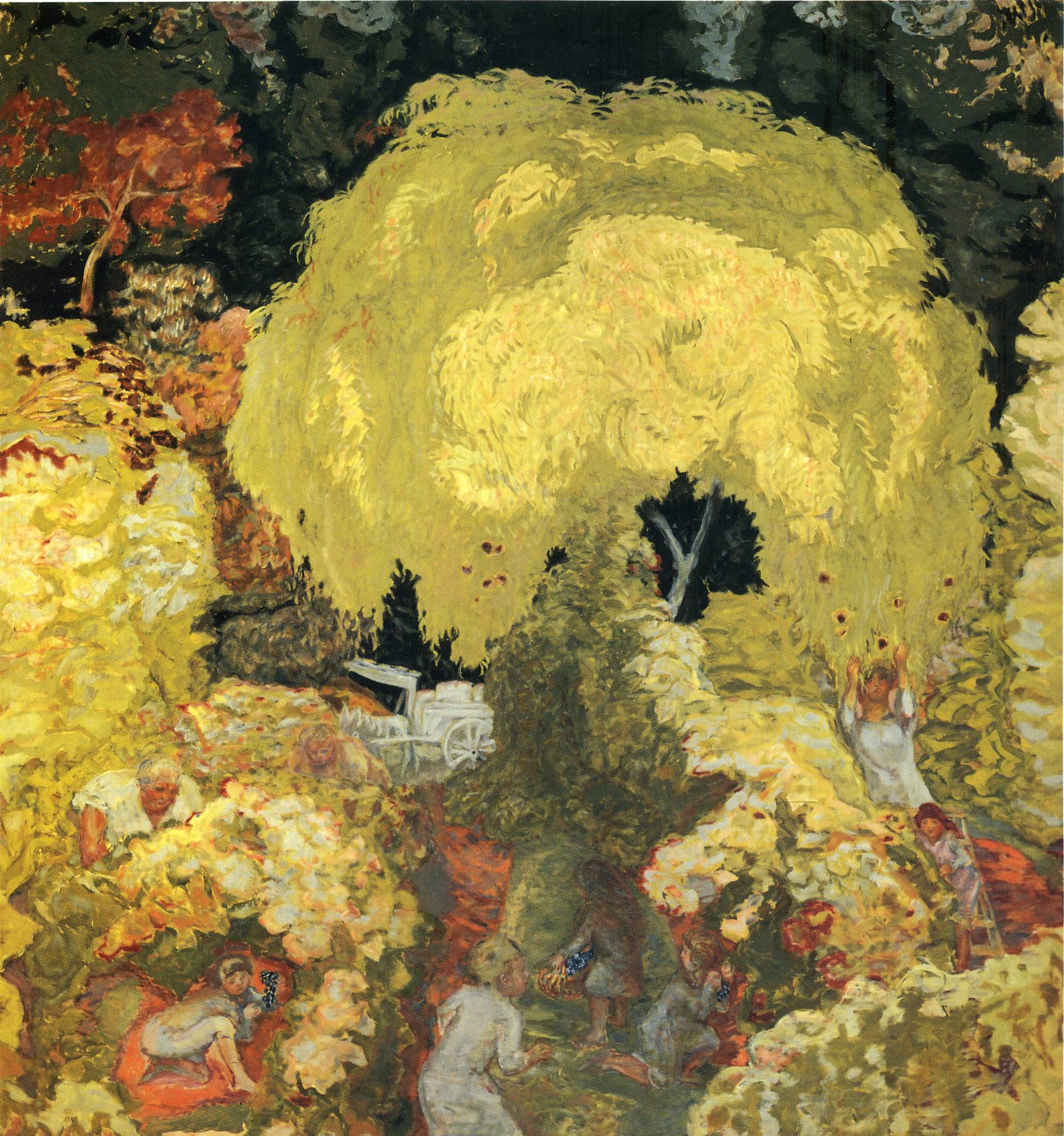 Autumn The Fruit Pickers (1912) Pierre Bonnard tablo - Dekolata