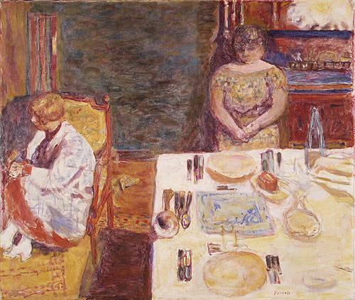 Before Dinner (1924) – Pierre Bonnard Tablo