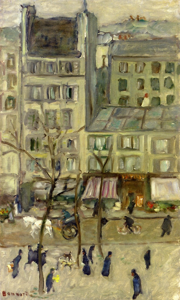 Boulevard des Batignolles (1901) Pierre Bonnard tablo - Dekolata