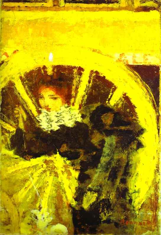 Carriage Horse (1895) Pierre Bonnard tablo - Dekolata