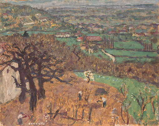 Dauphine Landscape (1899) – Pierre Bonnard Tablo