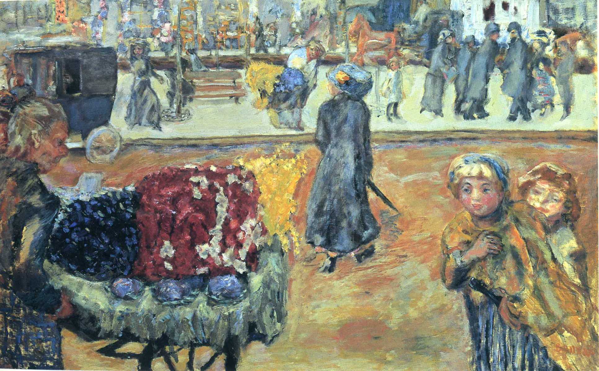 Evening in Paris (1911) Pierre Bonnard tablo - Dekolata