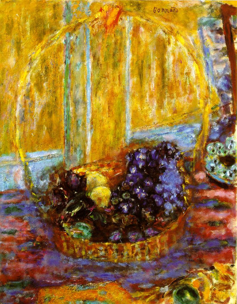 Fruit Basket (1946) Pierre Bonnard tablo - Dekolata