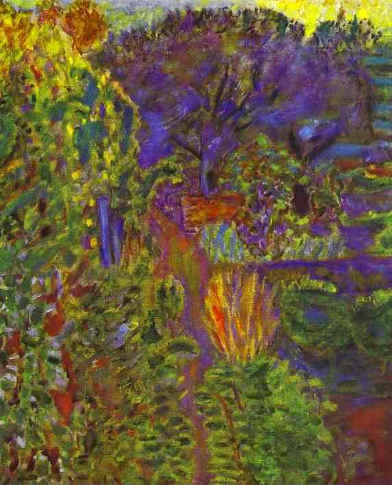 Garden at Midday (1943) Pierre Bonnard tablo - Dekolata