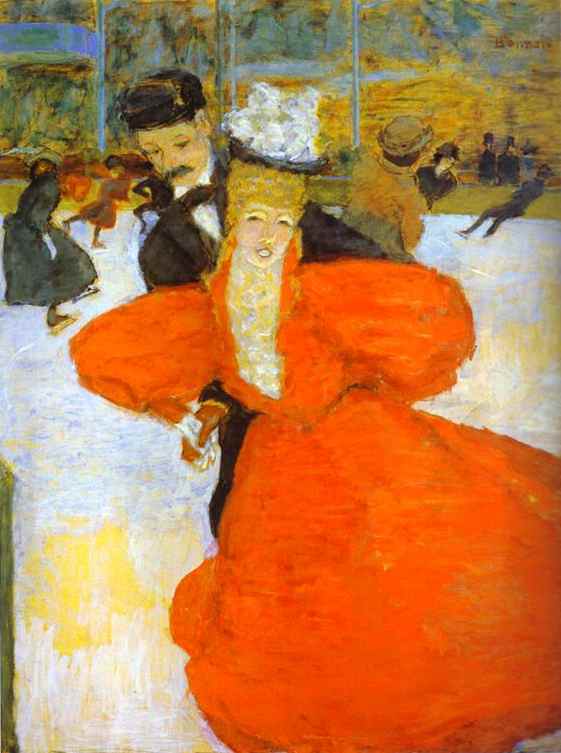 Ice Palace (1896) Pierre Bonnard tablo - Dekolata