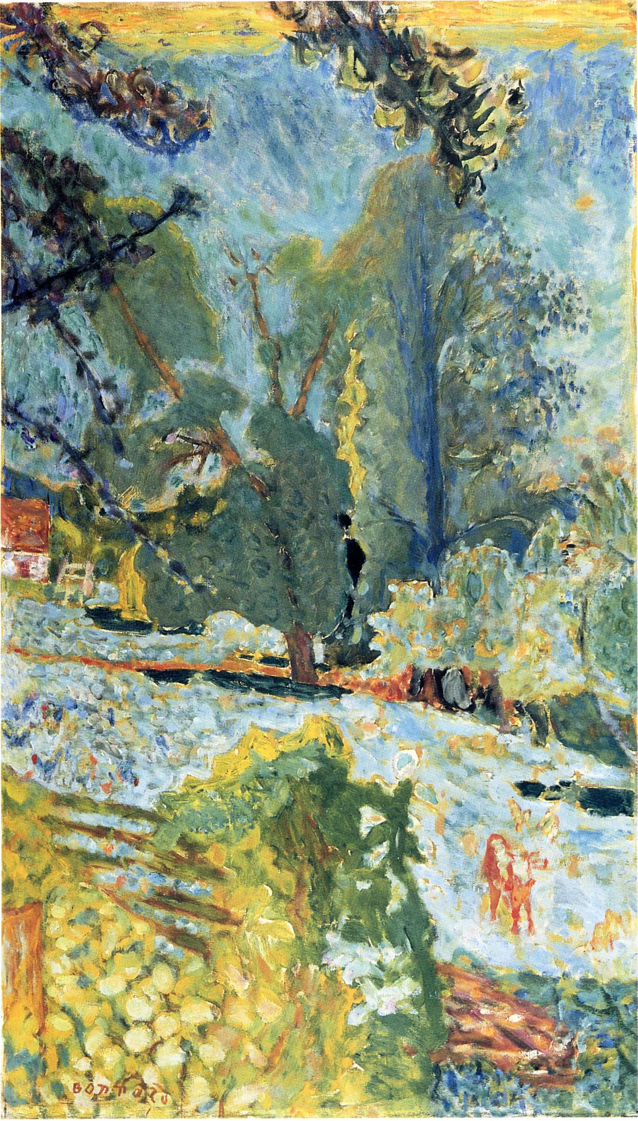 Landscape in Normady (1920) Pierre Bonnard tablo - Dekolata