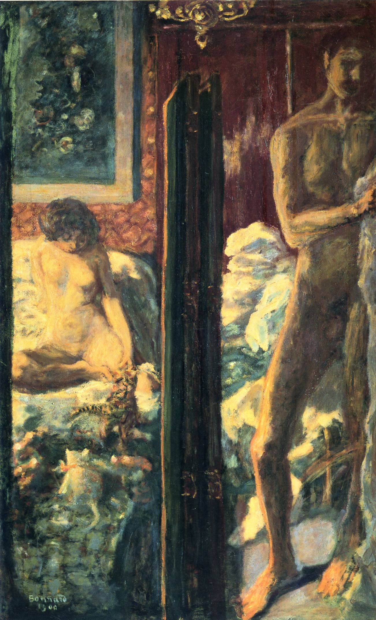 Man and Woman (1900) Pierre Bonnard tablo - Dekolata