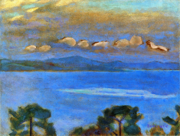 Night Landscape (1912) Pierre Bonnard tablo - Dekolata