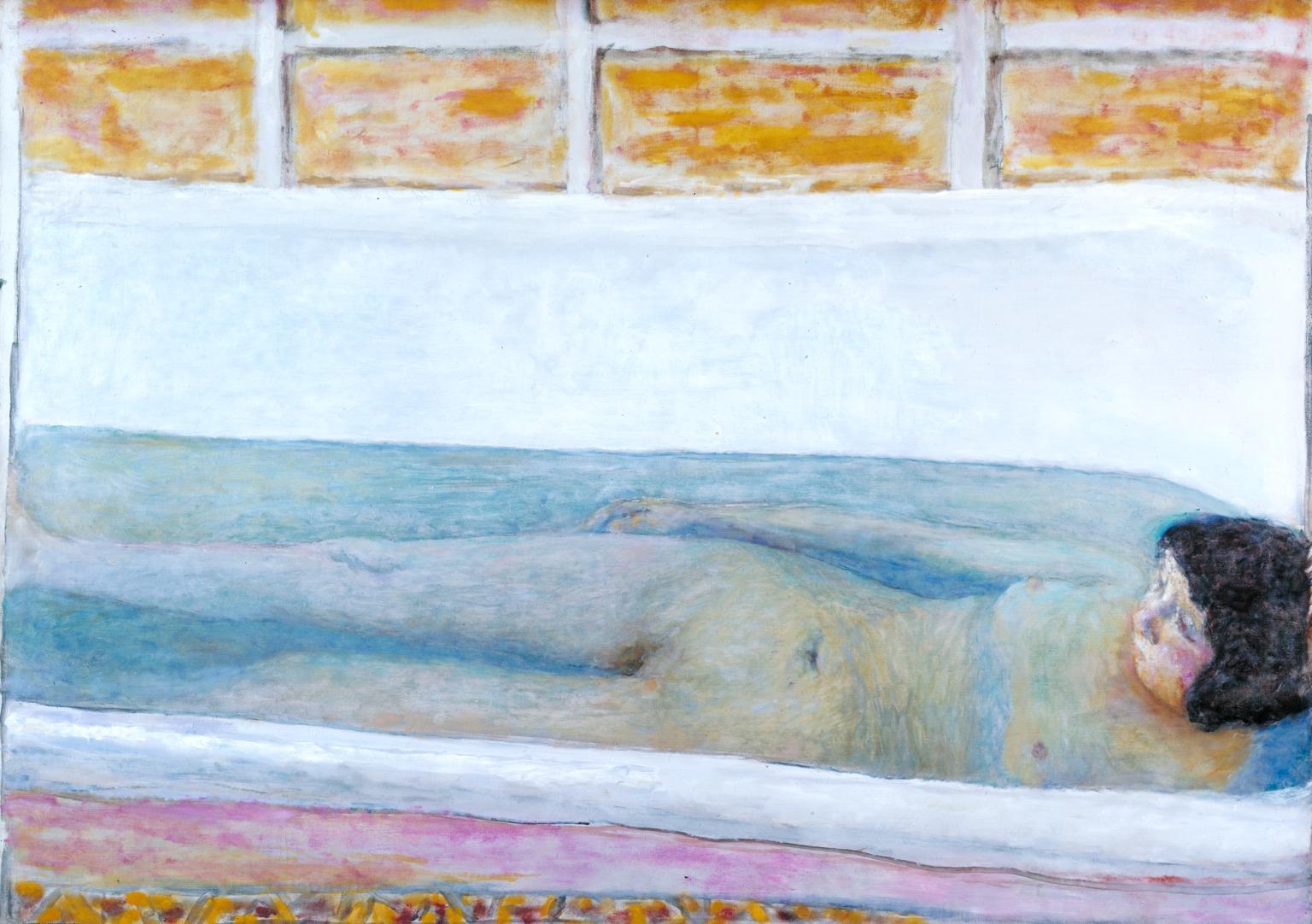 Nude in the Bath (1925) Pierre Bonnard tablo - Dekolata