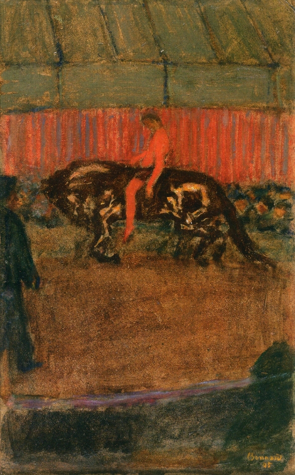 On the Track (1895) Pierre Bonnard tablo - Dekolata