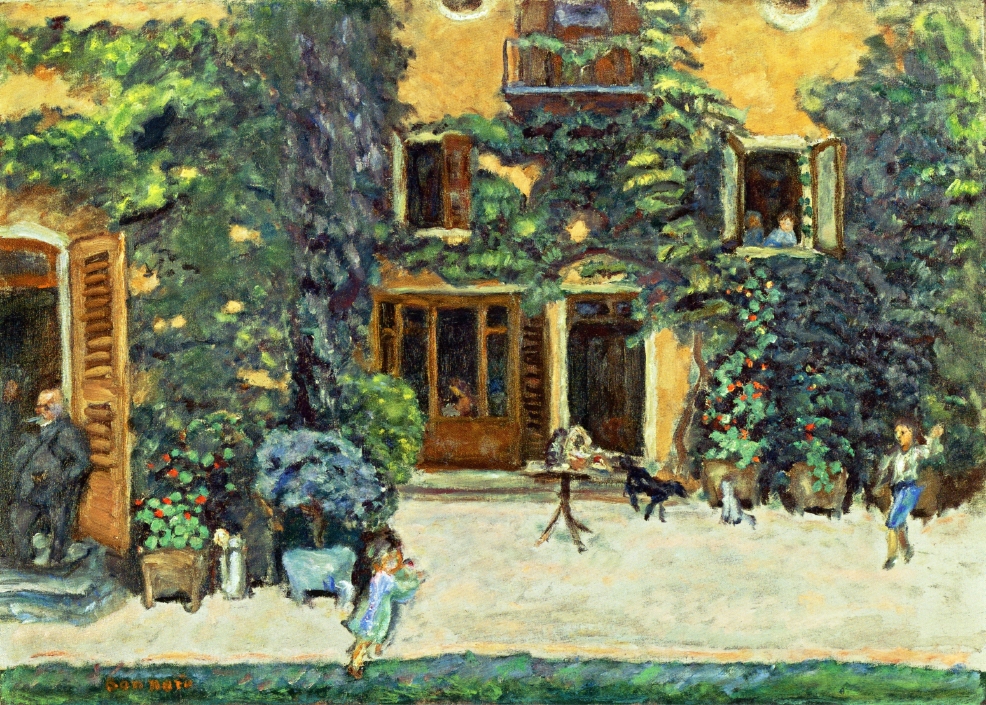 Playing Catch (also known as Children in a Garden) (1905) Pierre Bonnard tablo - Dekolata