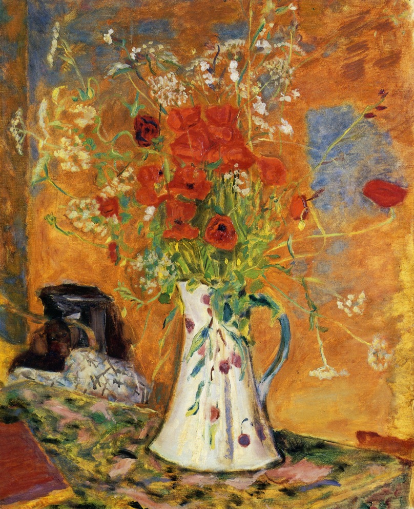 Poppies (1914) – Pierre Bonnard Tablo