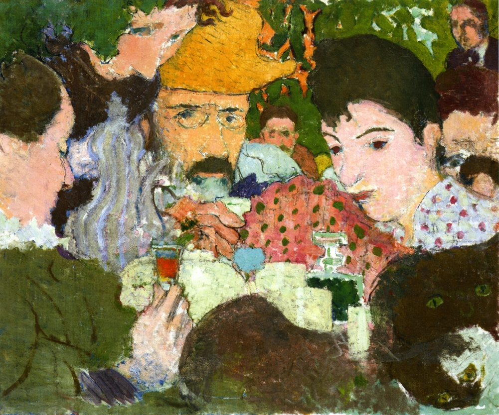 Study for Afternoon in the Garden (1891) Pierre Bonnard tablo - Dekolata