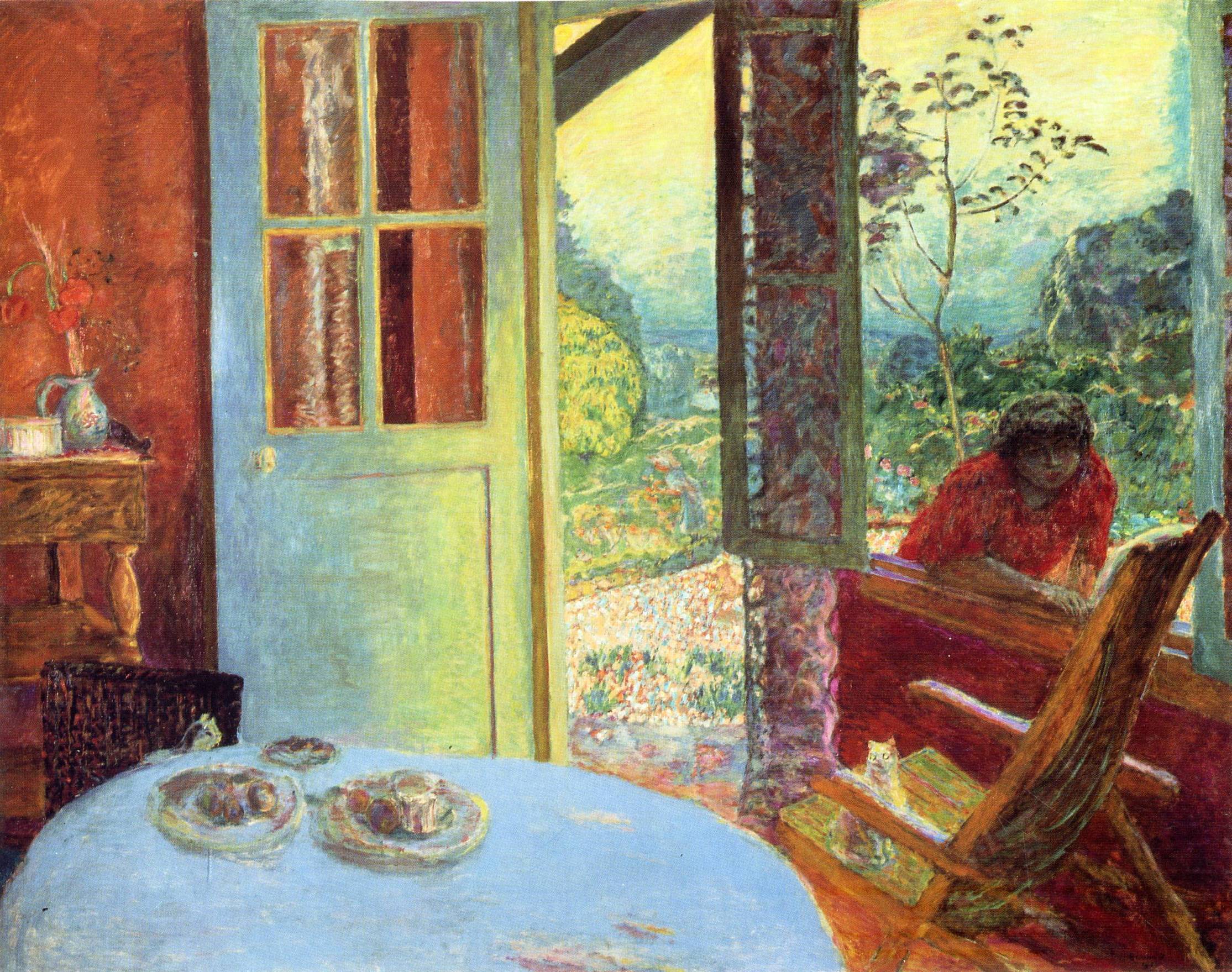 The Dining Room in the Country (1913) Pierre Bonnard tablo - Dekolata