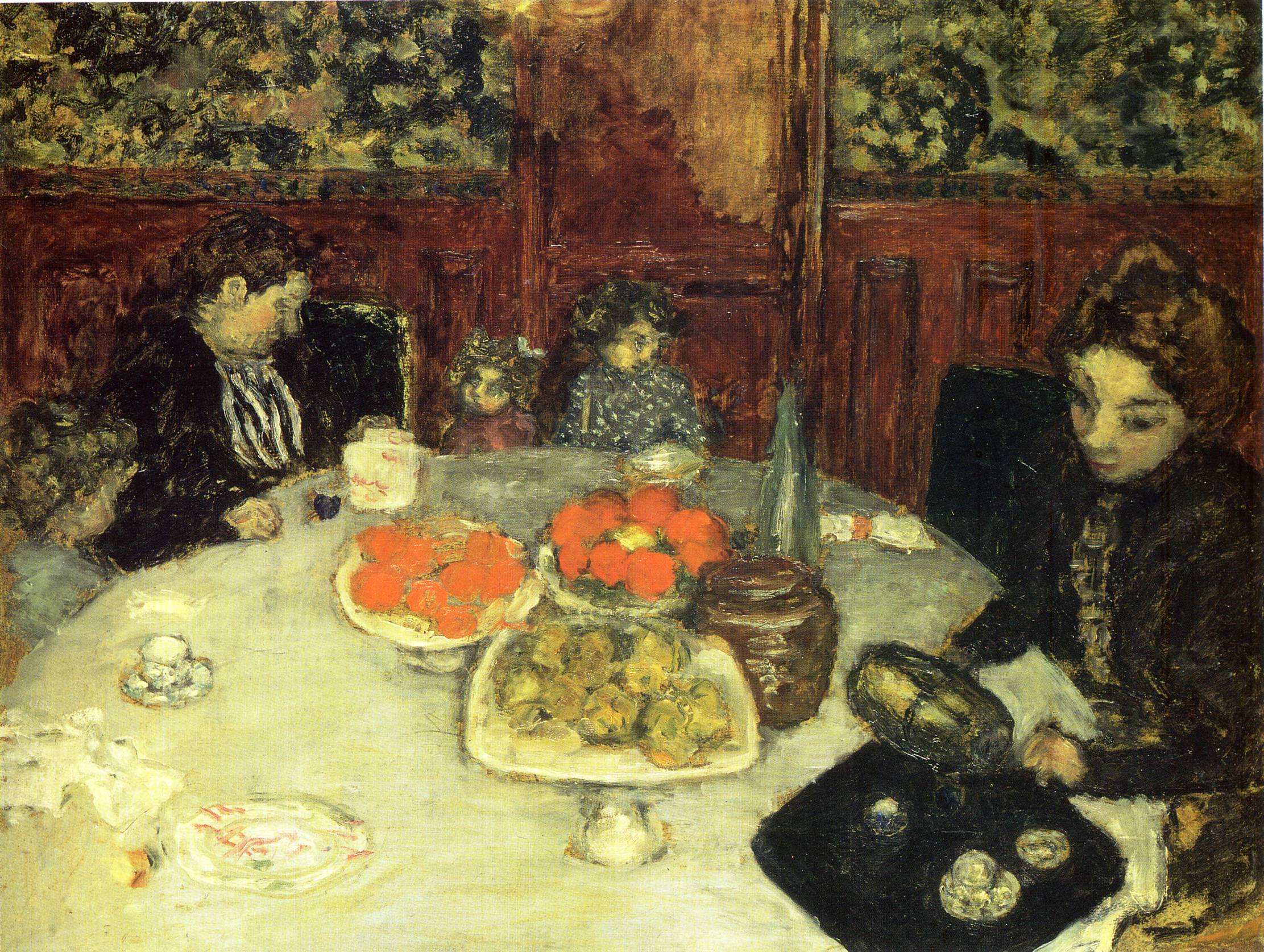 The Luncheon (1899) Pierre Bonnard tablo - Dekolata