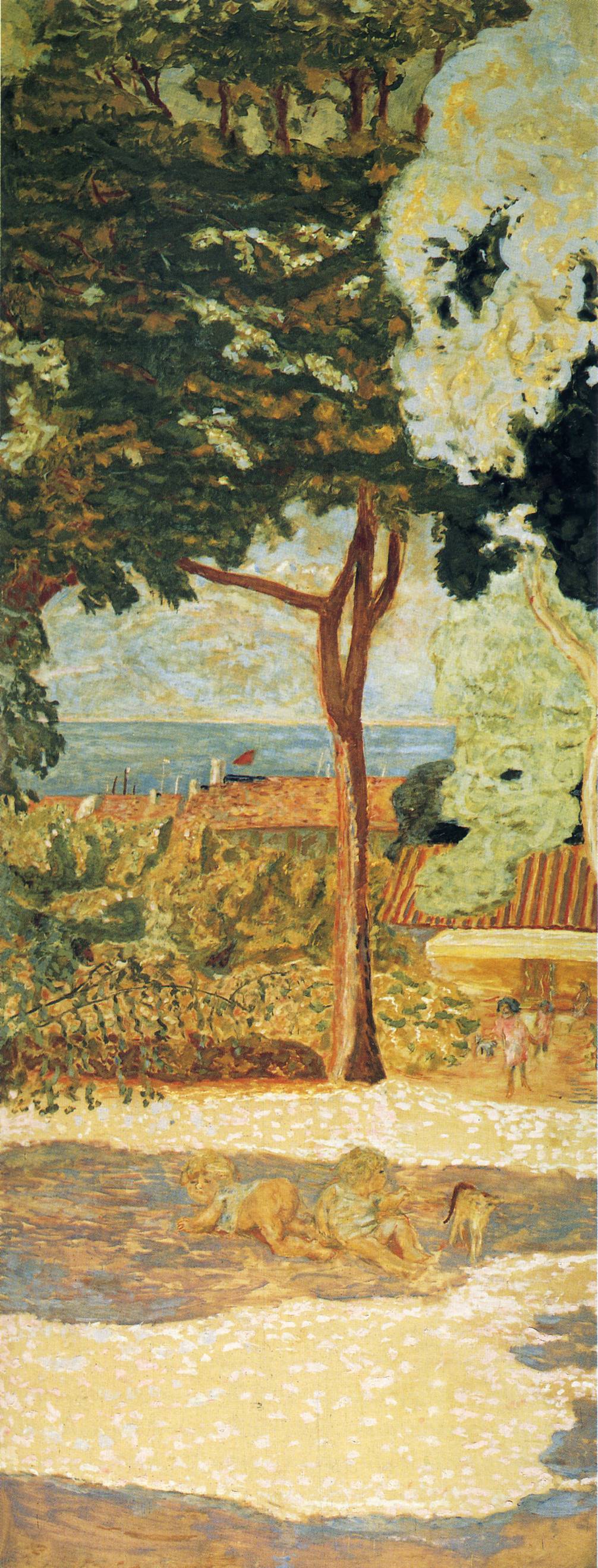The Mediterranean (centre of triptych) Pierre Bonnard tablo - Dekolata