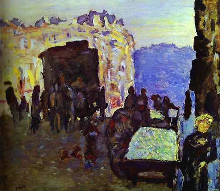 The Merchant of Four Seasons (1899) – Pierre Bonnard Tablo