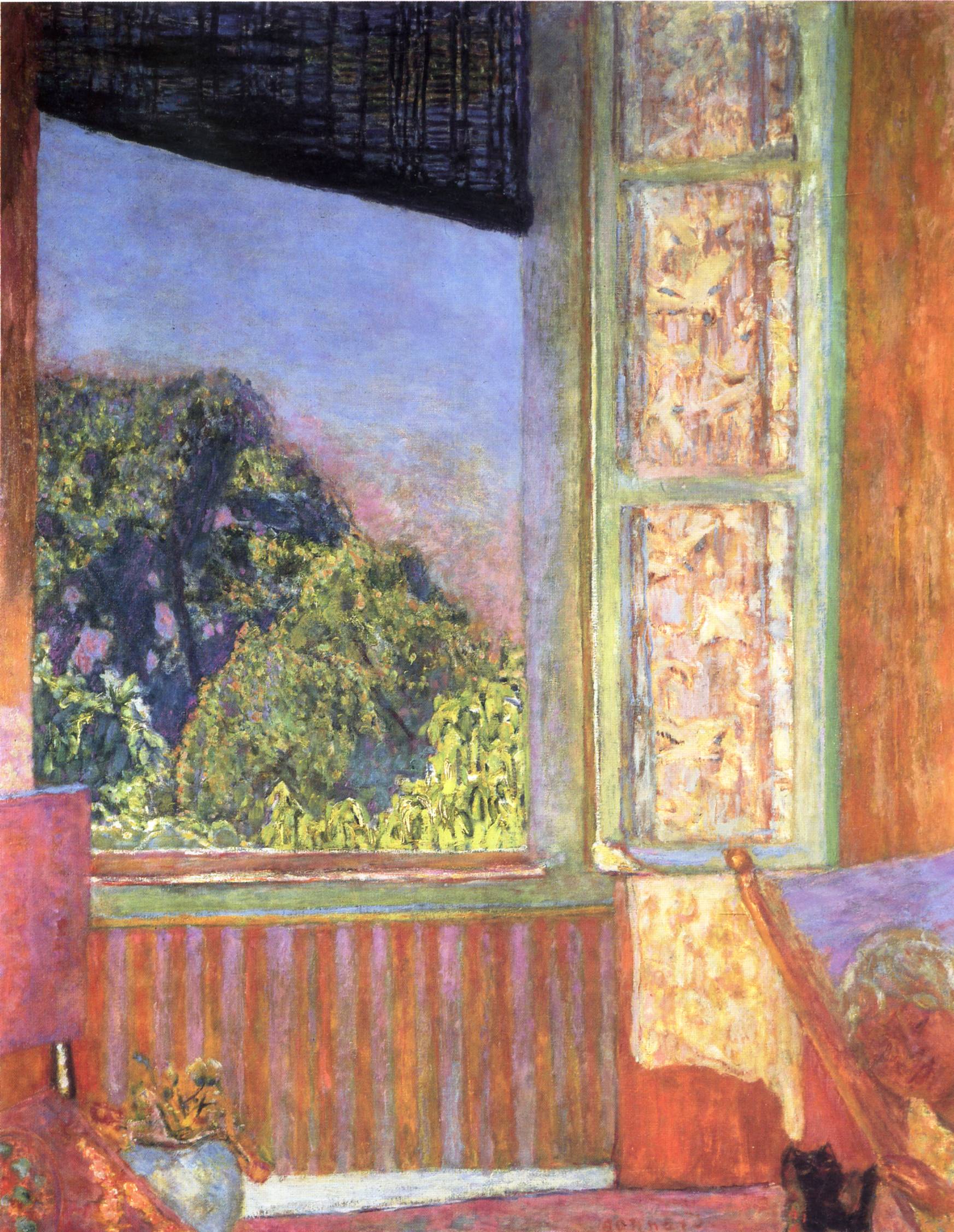 The Open Window (1921) Pierre Bonnard tablo - Dekolata