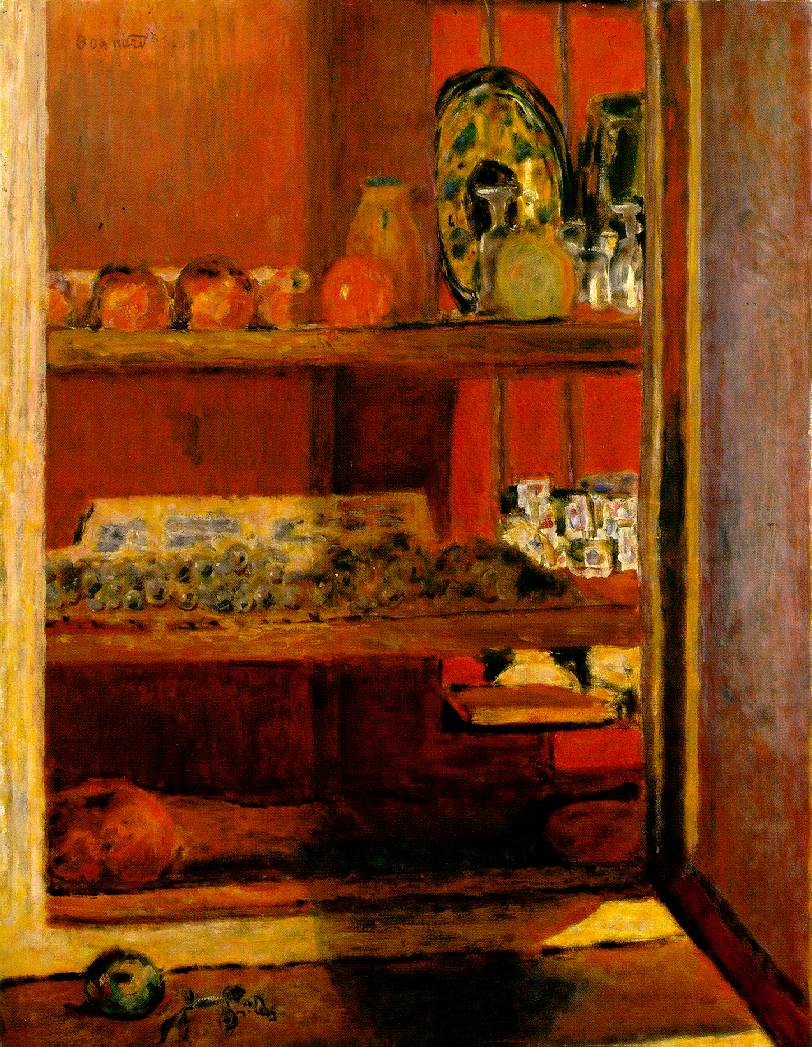The Red Cupboard (1939) Pierre Bonnard tablo - Dekolata