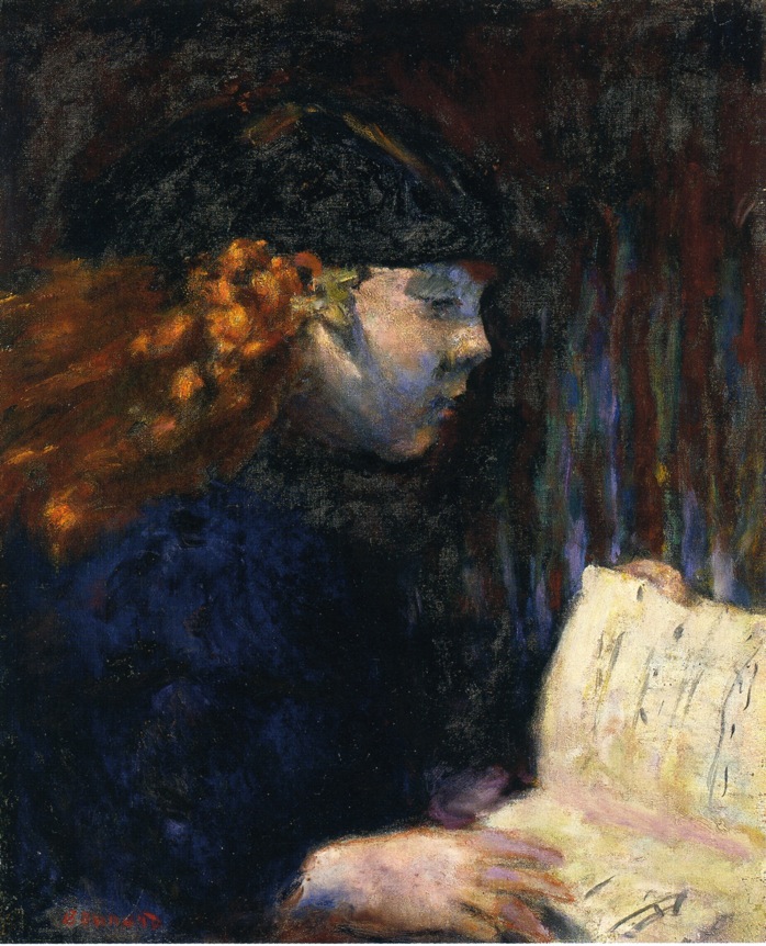 The Solfege (1917) Pierre Bonnard tablo - Dekolata