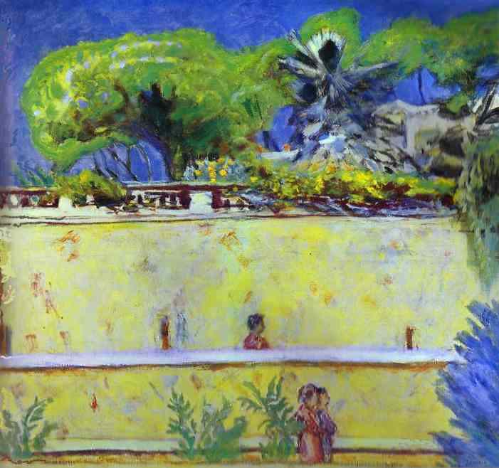 The Terraces (1941) Pierre Bonnard tablo - Dekolata