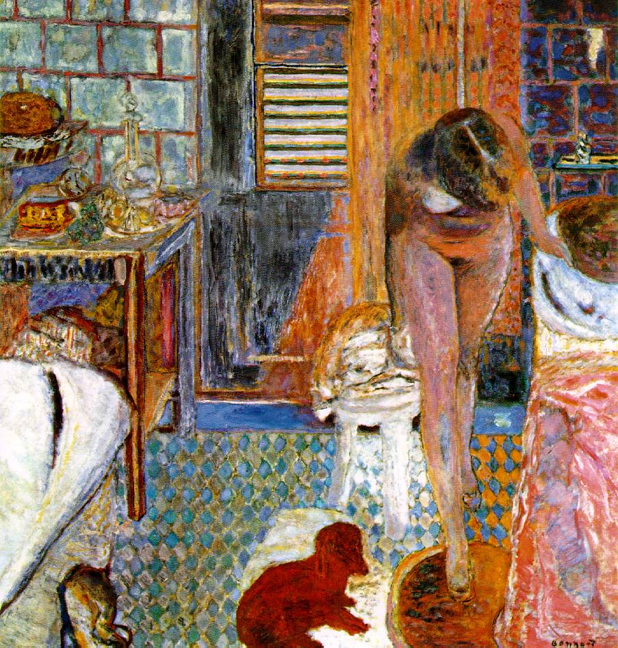 The Toilet (1932) Pierre Bonnard tablo - Dekolata