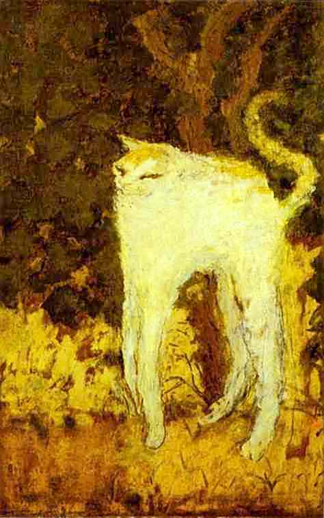 The White Cat (1894) Pierre Bonnard tablo - Dekolata