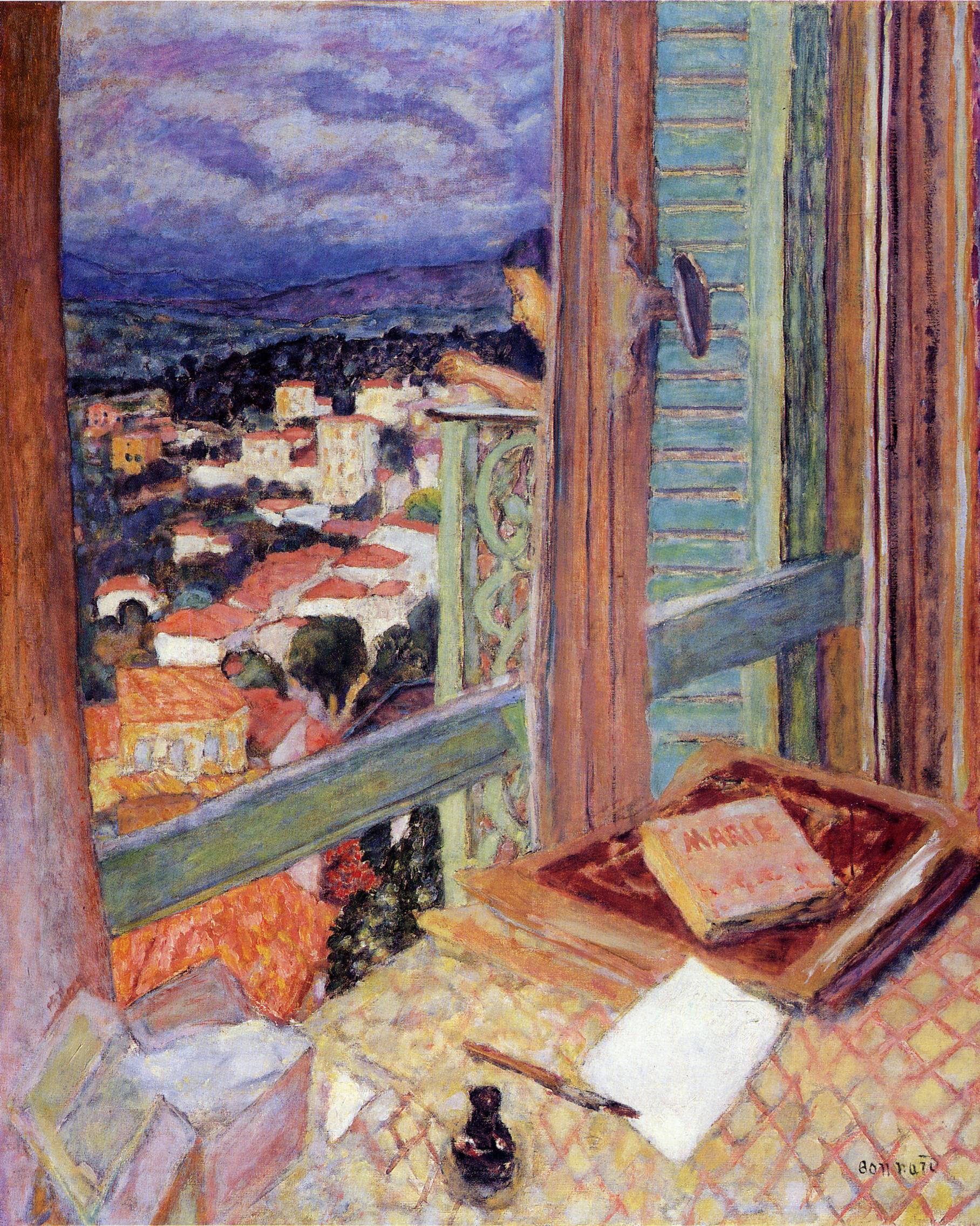 The Window (1925) Pierre Bonnard tablo - Dekolata