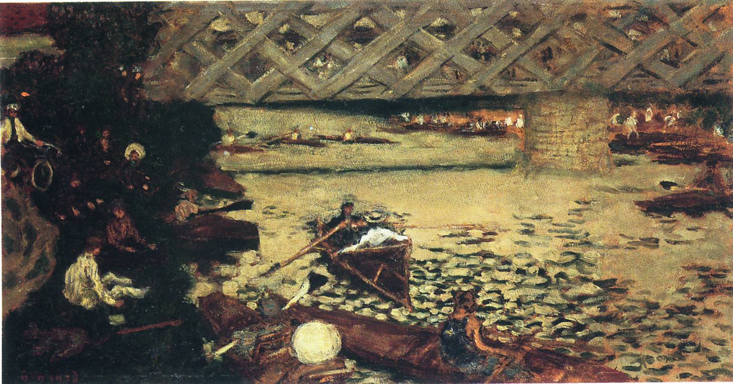 The rowing at Chatou Pierre Bonnard tablo - Dekolata
