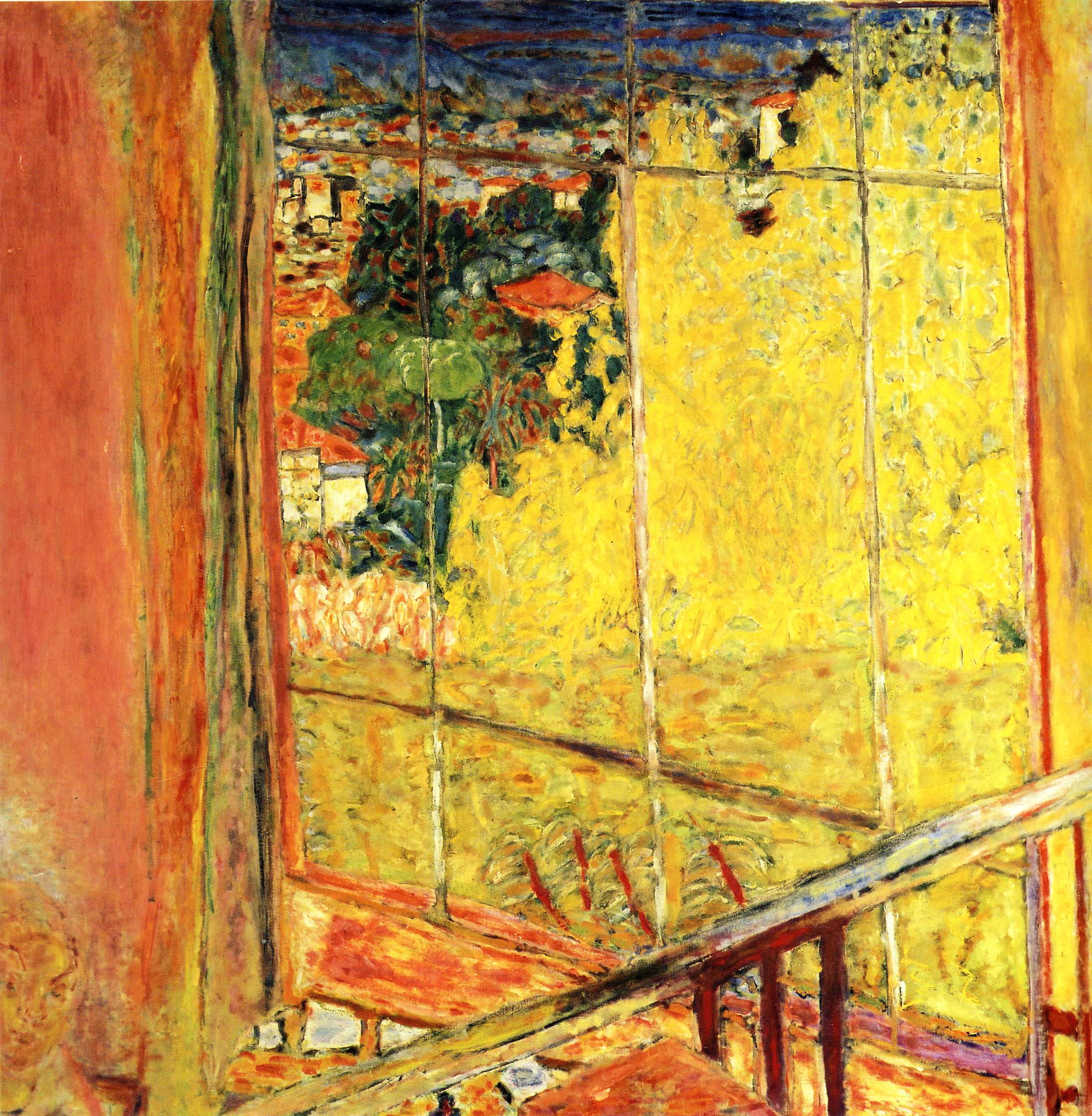 The workshop with Mimosa (1935) Pierre Bonnard tablo - Dekolata