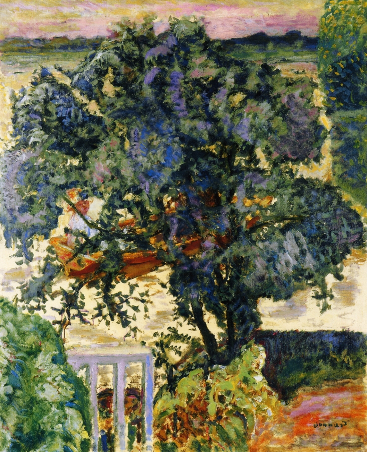 Tree by the River (1909) Pierre Bonnard tablo - Dekolata