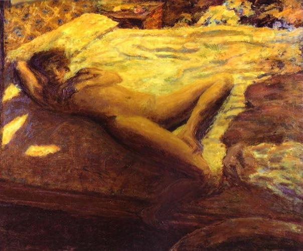 Woman Reclining on a Bed, or The Indolent Woman (1899) – Pierre Bonnard Tablo