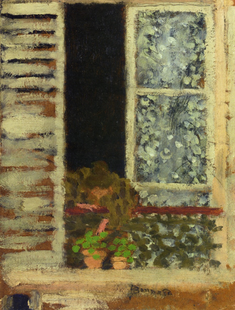 Woman at Her Window (1895) Pierre Bonnard tablo - Dekolata